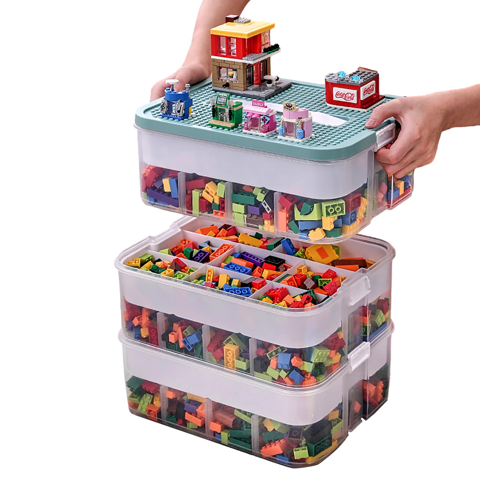 Lego Bricks Lego Caja De Bloques Creativos Creative Brick Box Lego Caja De  Ladrillos Creativos Mediana, image size:1600x1600