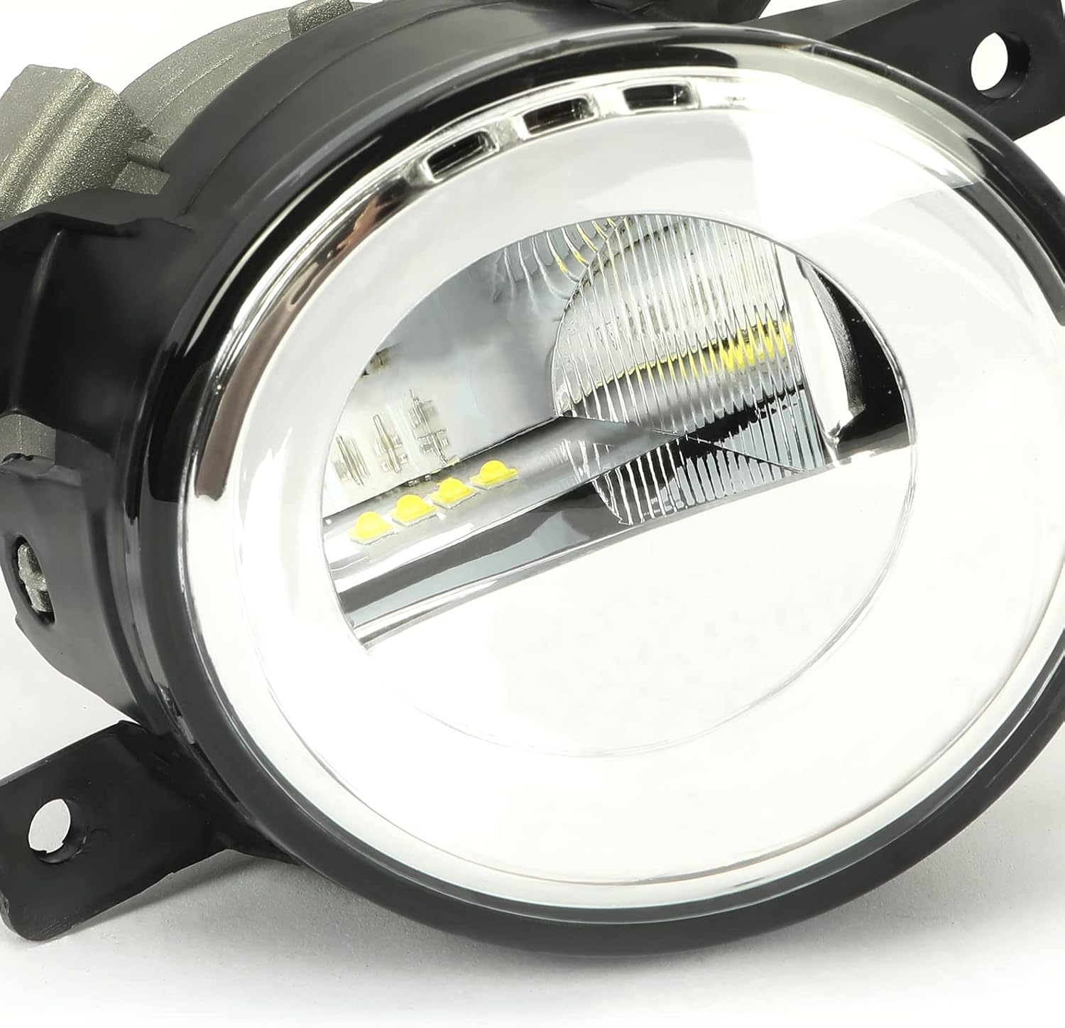 Kojem LED Pair Fog Lights Compatible with 2014-2020 Infiniti Q50 QX50 Q60 QX60 QX80 Bumper Fog Lamp (Driver & Passenger) Replace for IN2593108 IN2592108