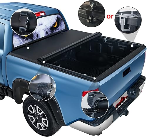 Miniatura 5 de North Mountain Funda enrollable suave para caja de camioneta Toyota Tundra 2022-2025, se adapta a Toyota Tundra 2022-2022 - ahora 5.5 pies (5 pies 6
