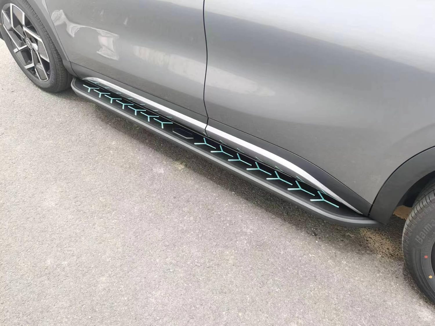 2Pcs Running Board Fits for 4Runner N380 2024 2025 Nerf Bars Side Steps (with Brackets&Installation Guides) No.5