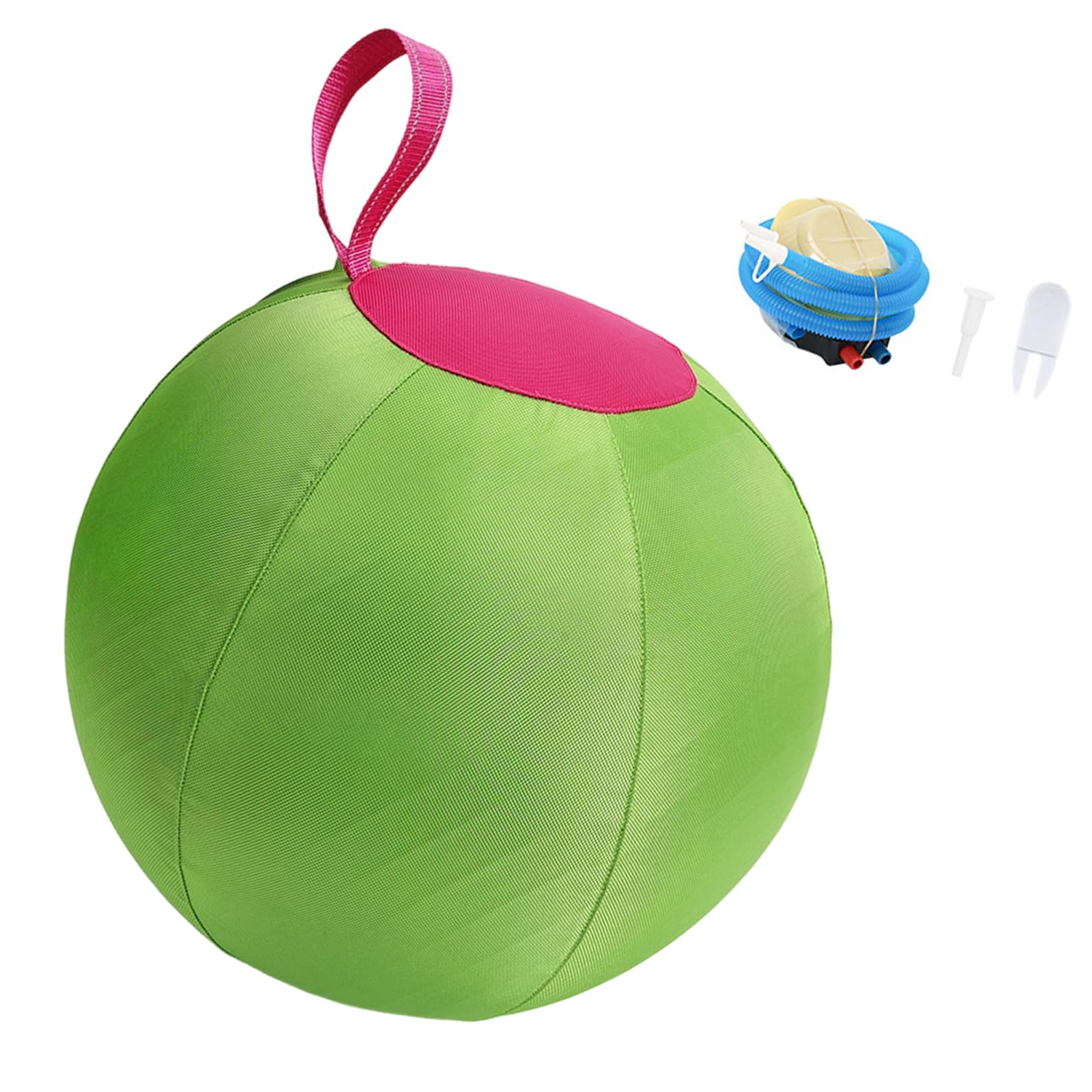 Pelota inflable para perros para jugar al aire libre y hacer ejercicio, pelota inflable grande para pastores, corgis collies, juguete interactivo para perros