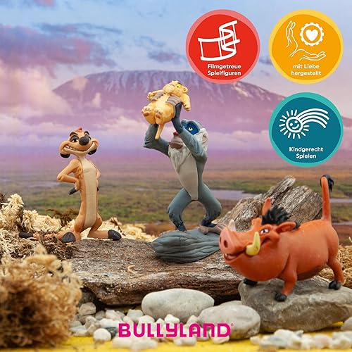Miniatura 5 de Bullyland Figura de acción Rafiki con Baby Simba