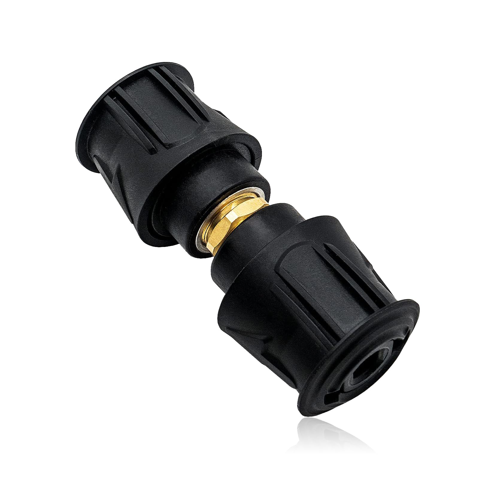 High Pressure Washer Adapter,BGCCWJ 2 Pack High Pressure Quick-Fitting Replacement Compatible with Karcher Hose Connector Gun and Power Washer,M22 14mm Coupling Hose Pressure Adapter for Karcher K2-K7