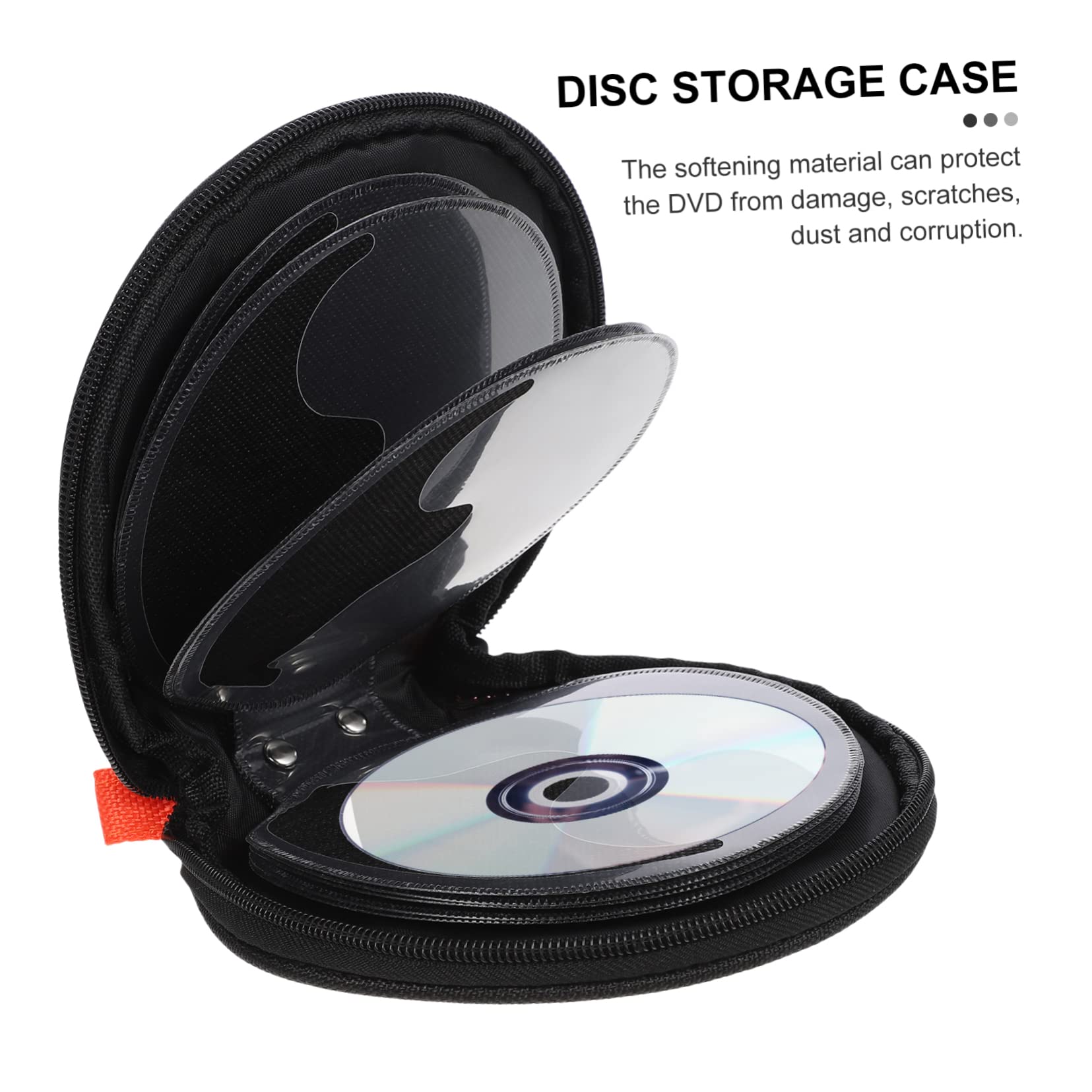 Ciieeo Cd Organizer Da Slot Oxford Per Auto Custodia Dvd e Cd Portatile Resistente e Leggera Per Viaggi e Uso Domestico Elegante e Compatta