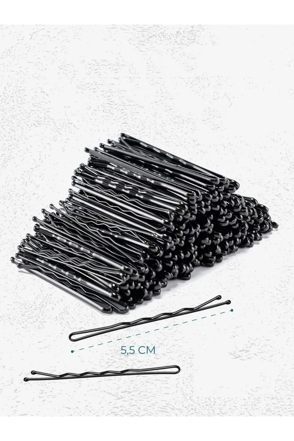Transformacion Premium Siyah Metal Tel Toka – 450 Adet Profesyonel Set 722722