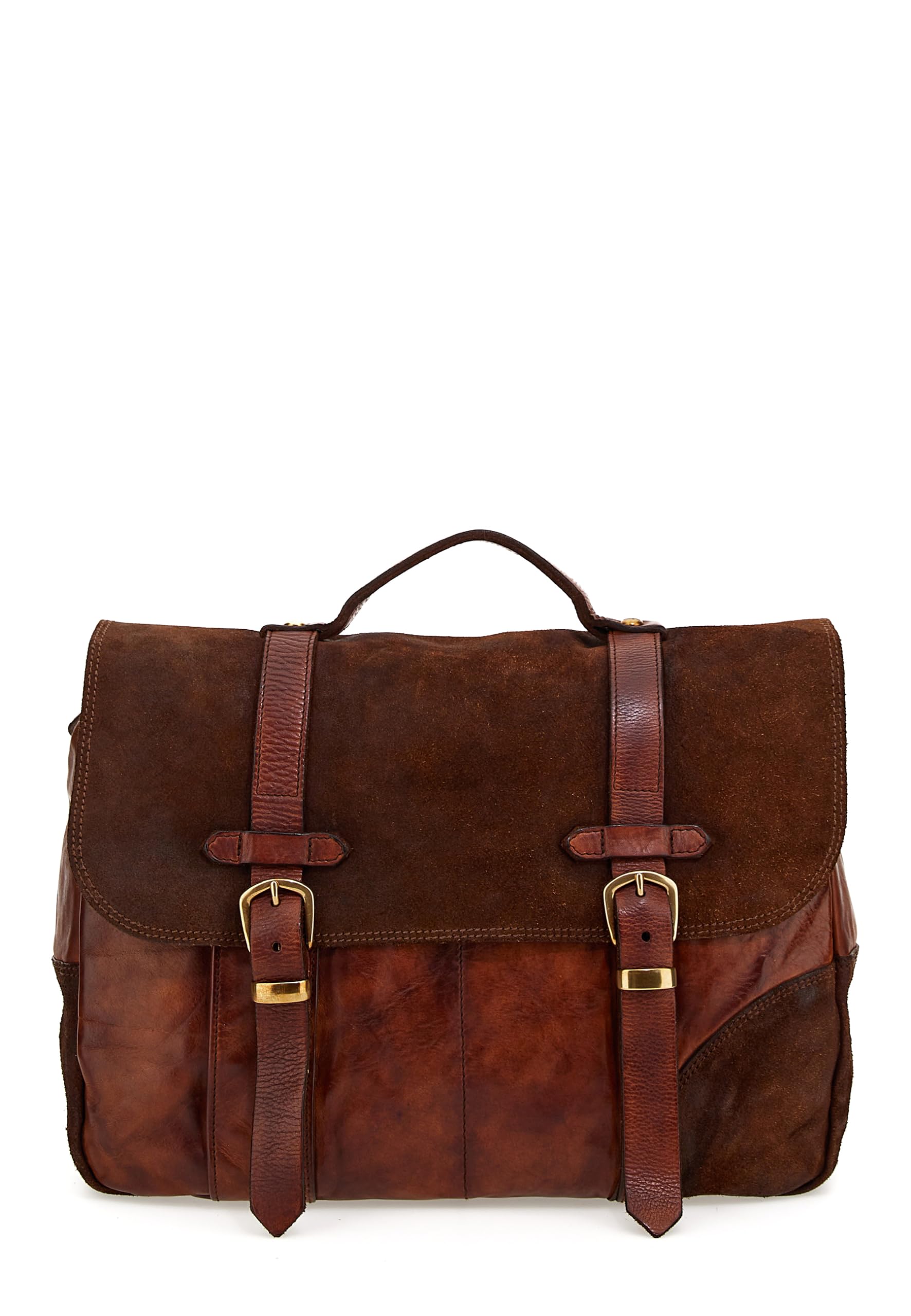 Campomaggi Sacs de Travail Jacob Cognac en cuir véritable