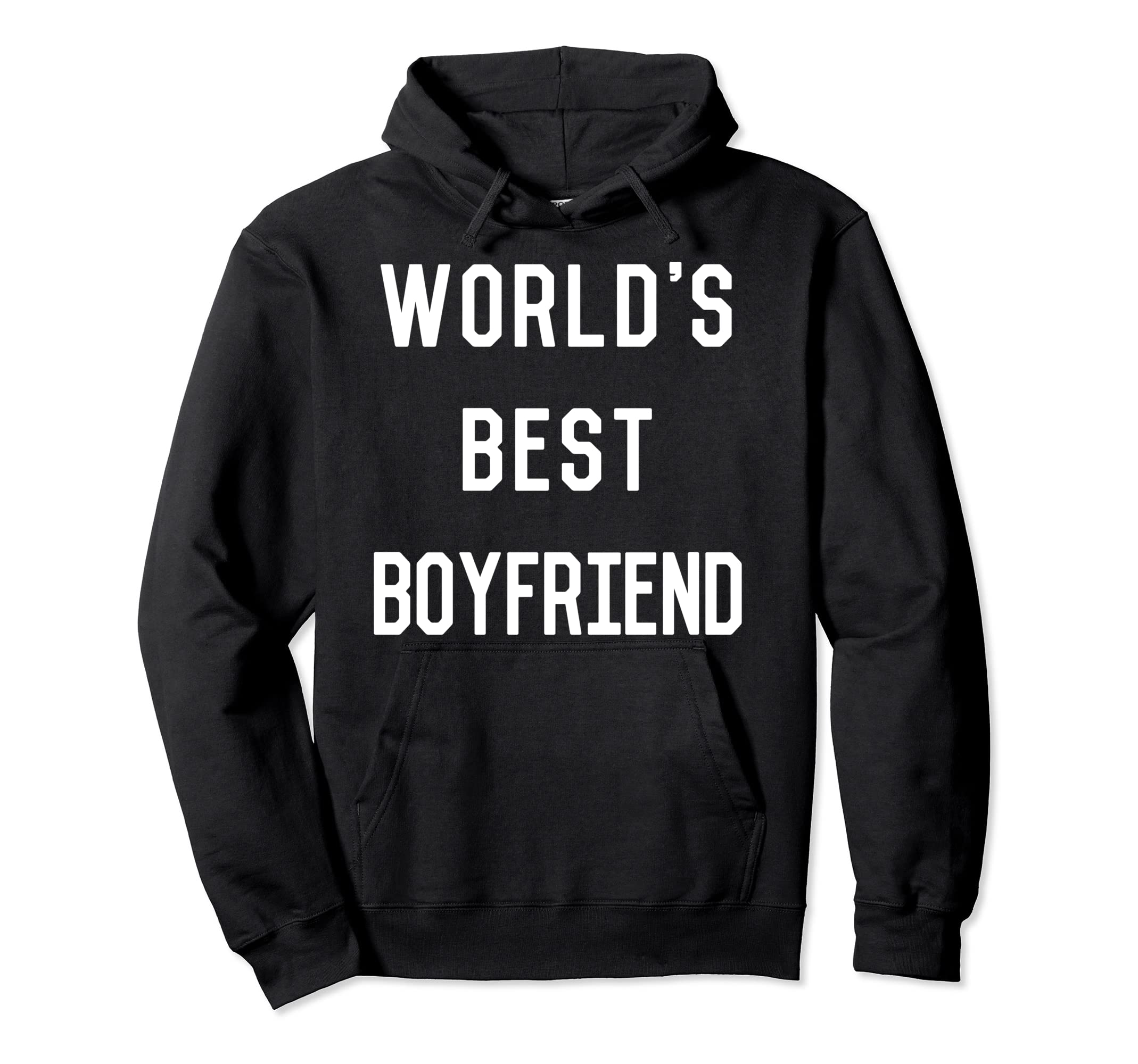 World's Best Boyfriend Valentine's Day Couple Pullover Hoodie