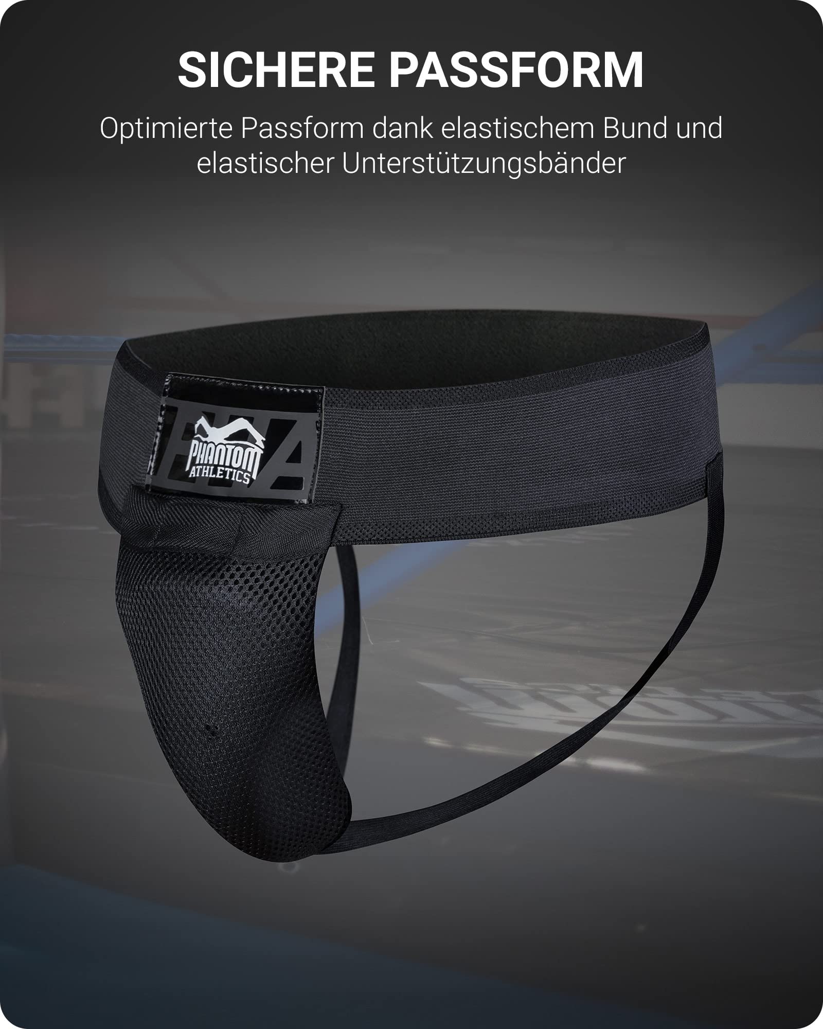 Phantom Tiefschutz - Herren Suspensorium für Kampfsport | Boxen, MMA, Muay Thai