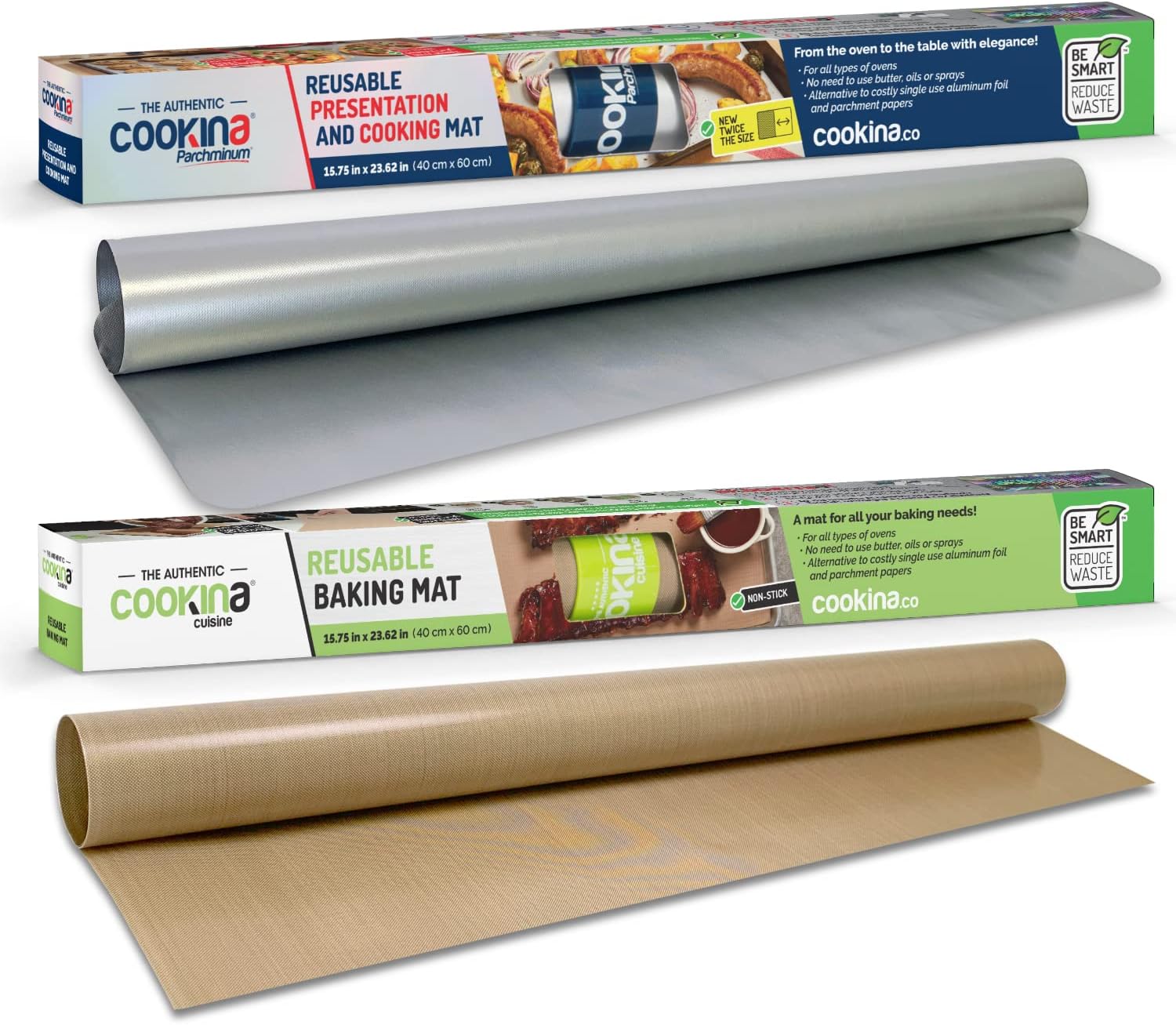 Cuisine & Parchminium Non-Stick Cooking Sheet Combo Pack