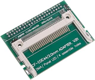 Lerpwige Compact Merory Card to Vertical 2.5" 40 Pin IDE Hard Disk Drive HDD SSD Adapter 40pin Female to 50pin Male 2.5 IDE