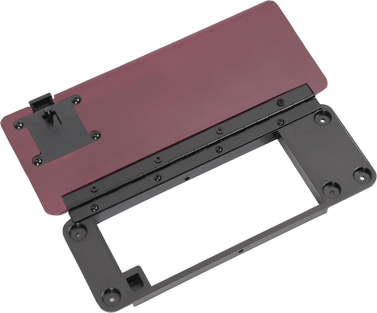 Console Door Lid Compatible with 1978-1988 Chevy Chevrolet El Camino Monte Carlo SS Malibu Plastic Maroon