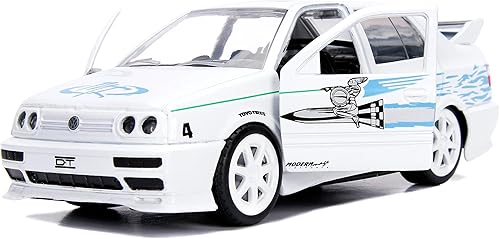 Miniatura 6 de Jada Fast & Furious 1:32 Jesse's Volkswagen Jetta - Coche fundido a presión, juguetes para niños y adultos