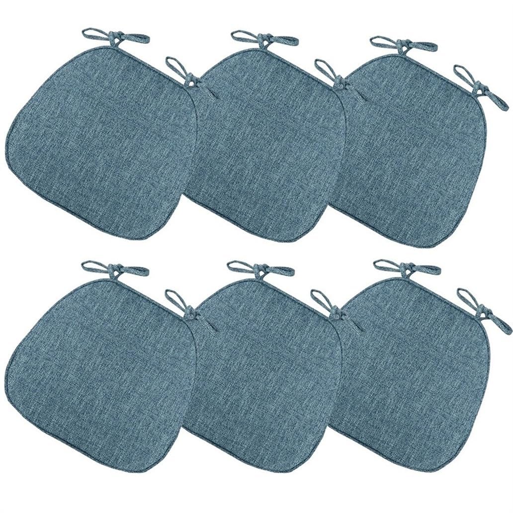 Cojines para sillas de cocina perfectos para terrazas y cenas en el comedor exterior