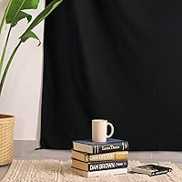 Vista 3 de Popular Handicrafts Tapiz en blanco, impresión de sublimación negra para colgar en la pared para dormitorio, sala de estar, dormitorio, universidad