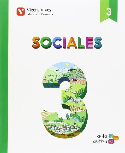 Portada de Ciencias Sociales 3º Educacion Primaria Aula Activa Ed 2016 Cantabria