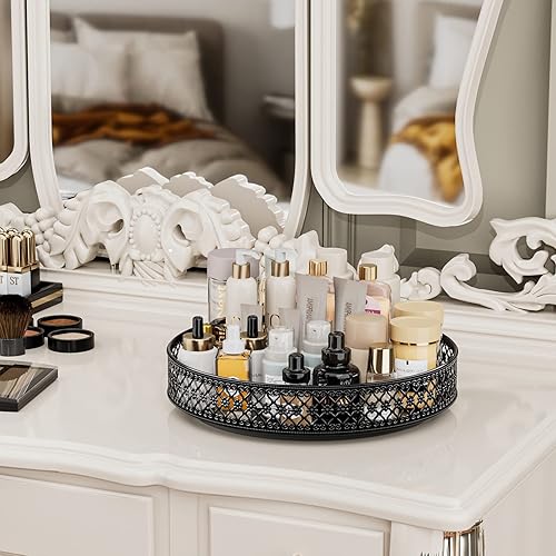 Miniatura 6 de Ovicar Lazy Susan - Organizador giratorio de 13 pulgadas para especias para gabinete, despensa, cocina, encimera, mesa de comedor, armario, baño,