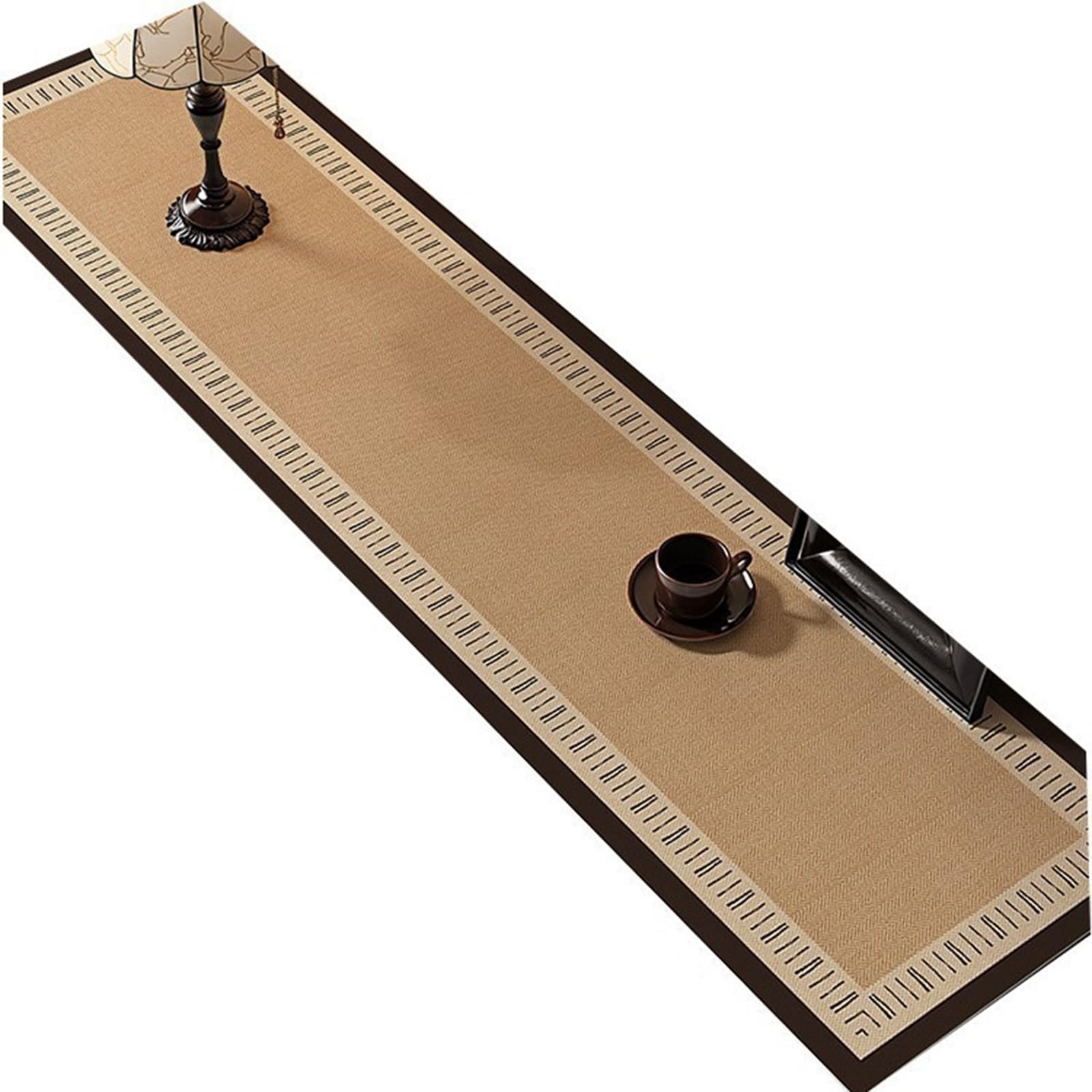 Runner da tavolo in pelle PVC per pianoforte, cassettiera, mobile TV, copertura antipolvere, 40 x 180 cm