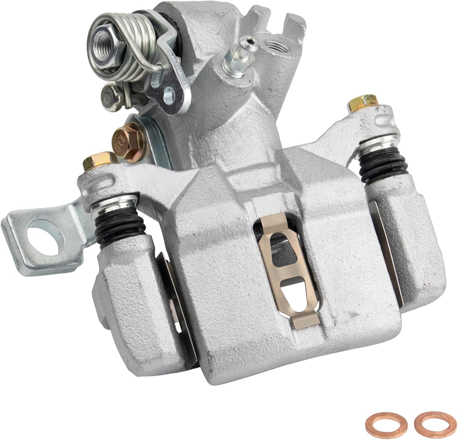 TRQ Rear Right Brake Caliper w/Bracket Passenger Side Compatible with 1994-2001 Acura Integra 1992-2000 Honda Civic 1993-1997 Civic del Sol