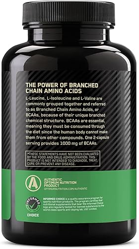 Vista 16 de Optimum Nutrition Cápsulas BCAA, 1031737, 1