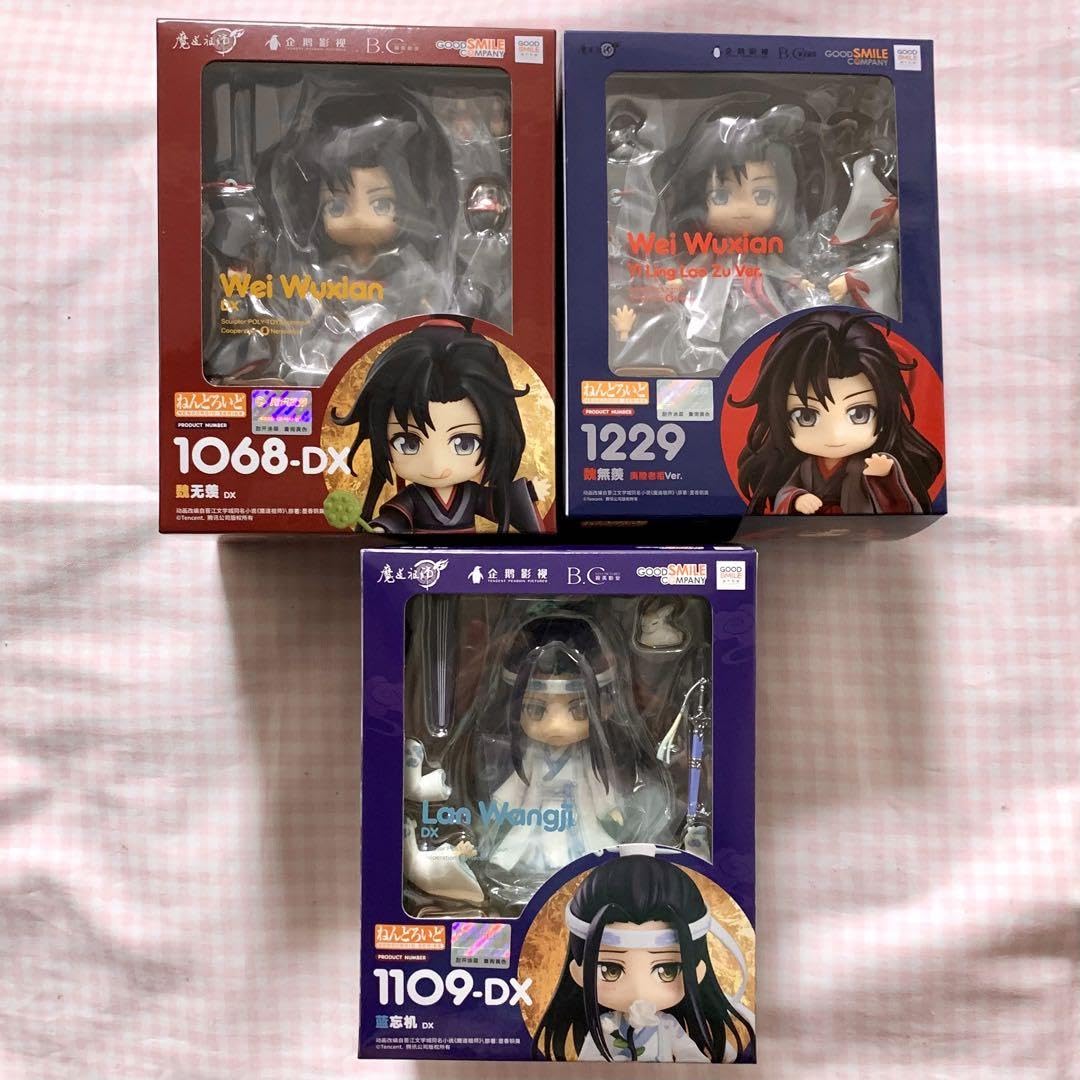Amazon | 魔道祖師 ねんどろいど 3種セット | フィギュア・ドール 通販