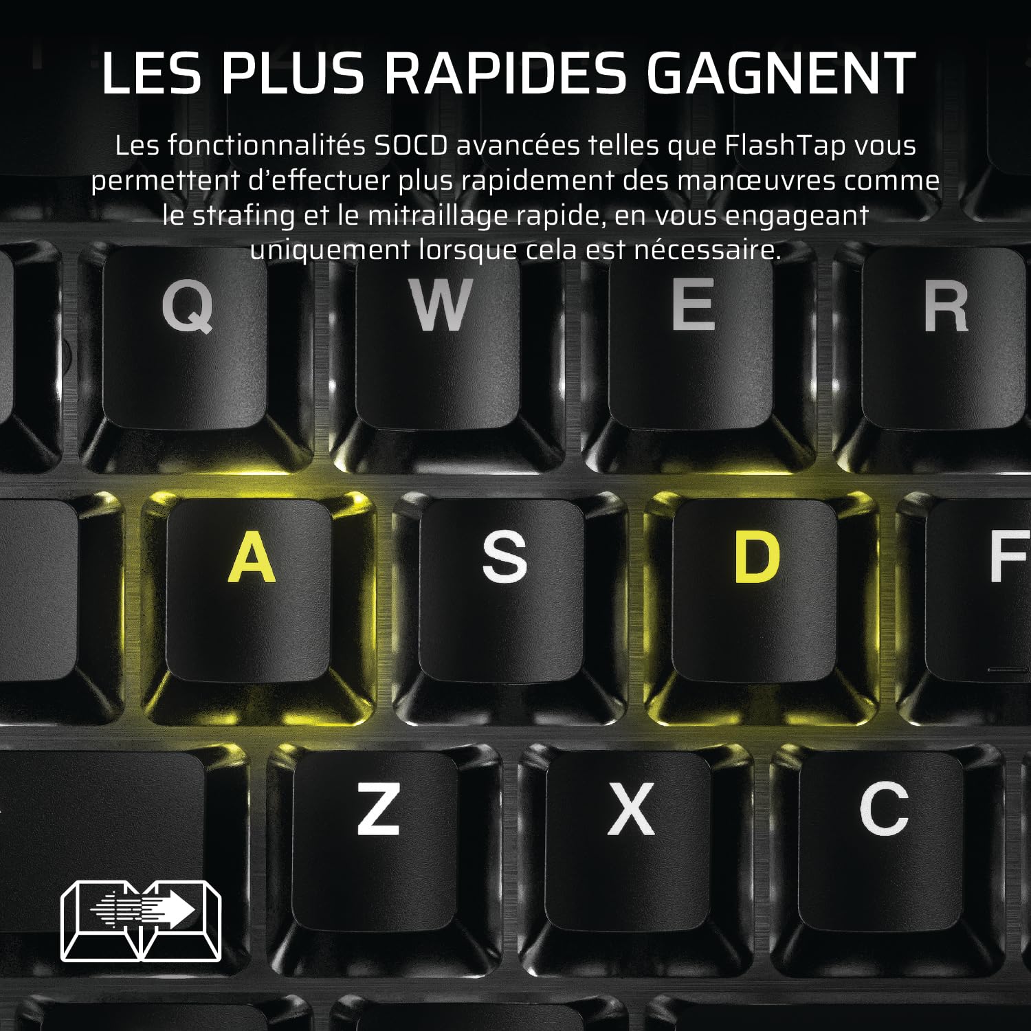 Corsair K70 Core TKL RGB Clavier de Jeu Mécanique sans Clé – Interrupteurs Linéaires MLX Red v2 Pré-Lubrifiés – Double Couche d'Atténuation du Son – Capuchons de Clé en ABS – AZERTY FR – Noir