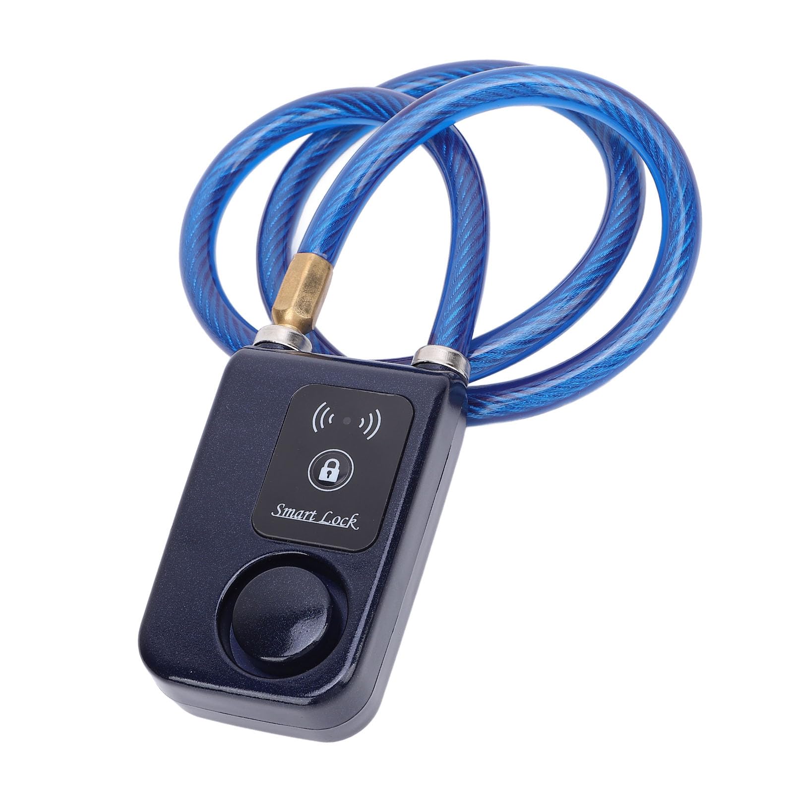 Ejoyous Serrure de Moto Bluetooth sans clé, IP44 Alarme 110dB (BLUE)