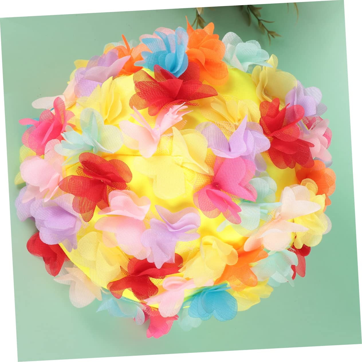 Toddmomy 3piezas Gorro De Natación Femenino Diseño De Flores Cómodo y Transpirable para Natación Piscina o Playa