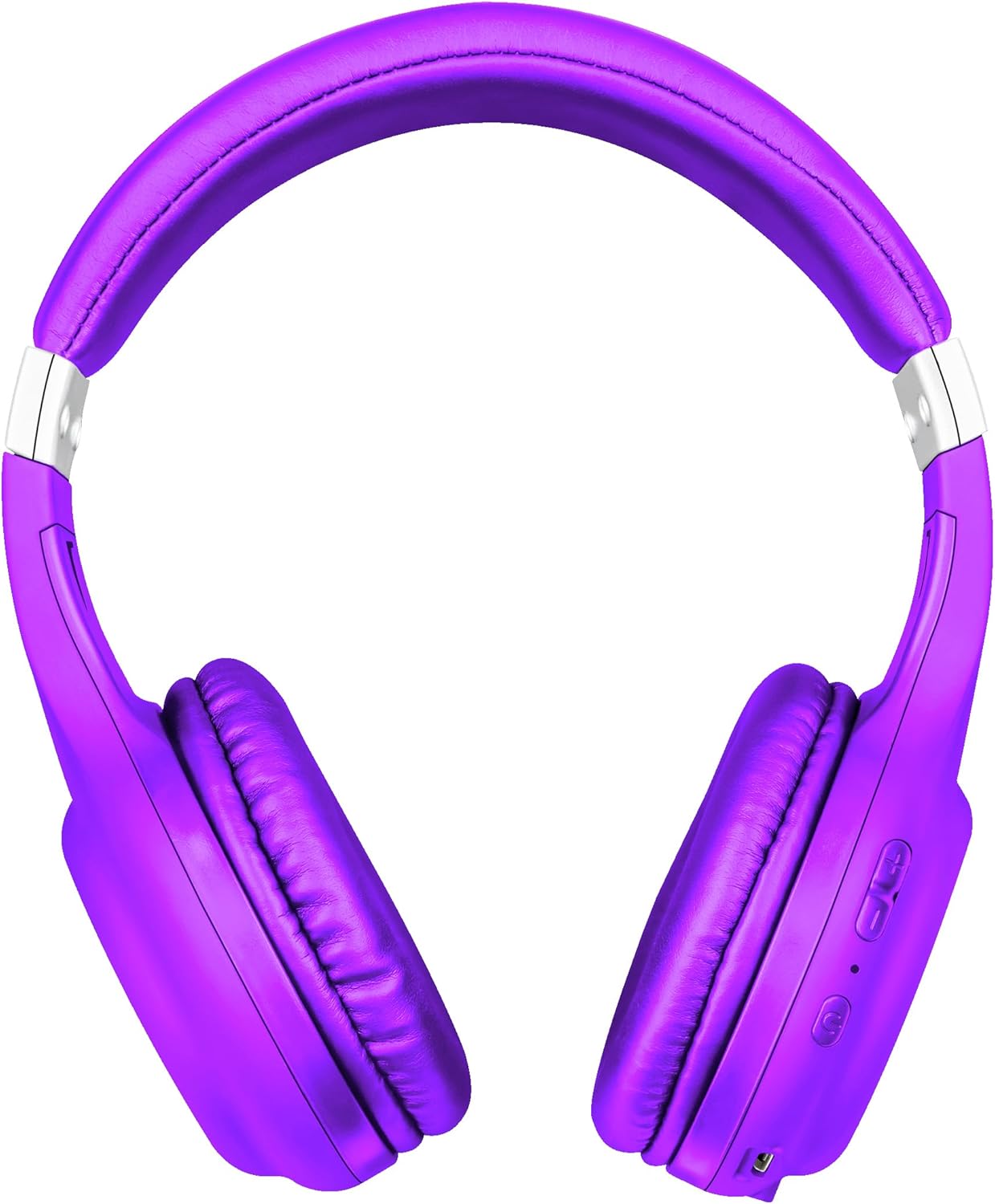 Trust Urban Bluetooth Wireless Headphones, front view, violetti väri