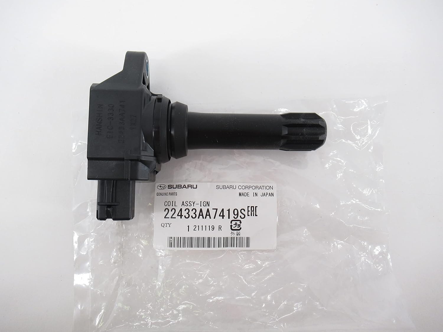 OEM Genuine Subaru Ignition Coil Sub-Assembly 22433AA7419S