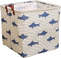 Vista 12 de Cesta de almacenamiento de lona, plegable, organizador con contenedores