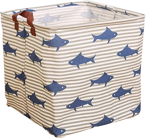 Miniatura 13 de Cesta de almacenamiento de lona, plegable, organizador con contenedores Cruz,Triángulo Negro,Cactus negro,C1,C2,Galaxia,geométrico,Nube