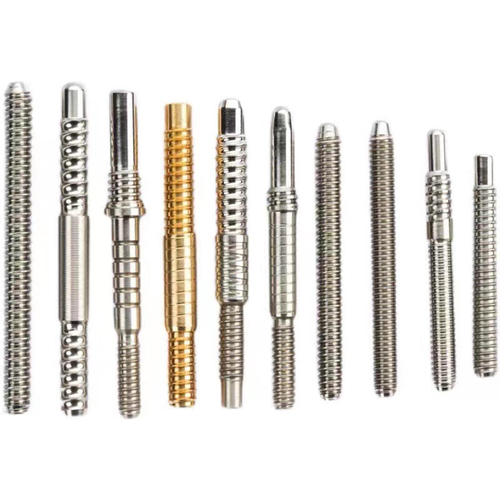 Colaxi Billiards Pool Cue Joint Pin Billiards Accessories, Easy Install, Sturdy Part Accessory Metal Lightweight Pool Cue Joint Screws Shaft Fittings, for Vp2 Joint