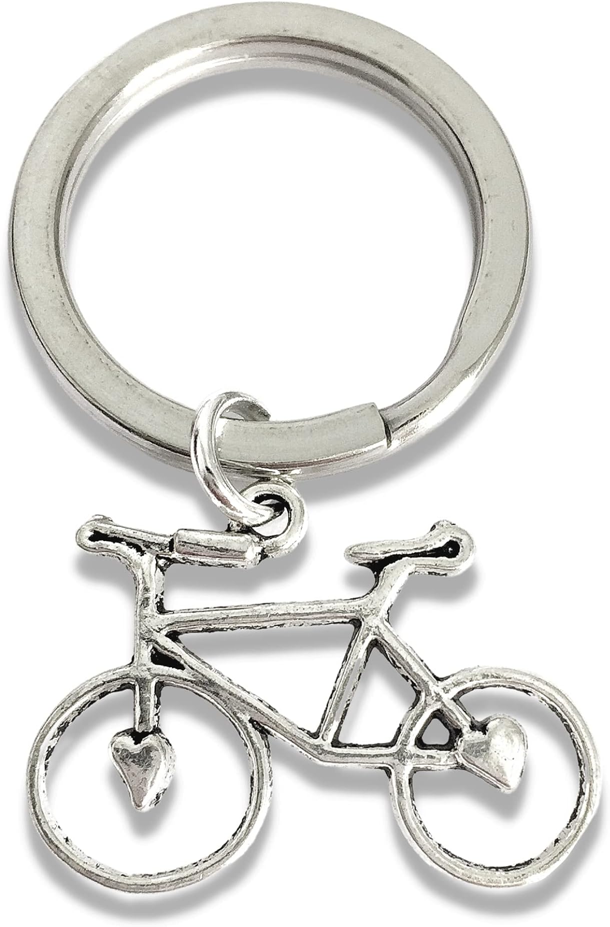 Bicycle keyring, Cyclist Key ring, Bicycle Bag Charm, Gift for her, gift for cyclist, Bicycle Charm, Ready to ship, Gift Idea, Valentines