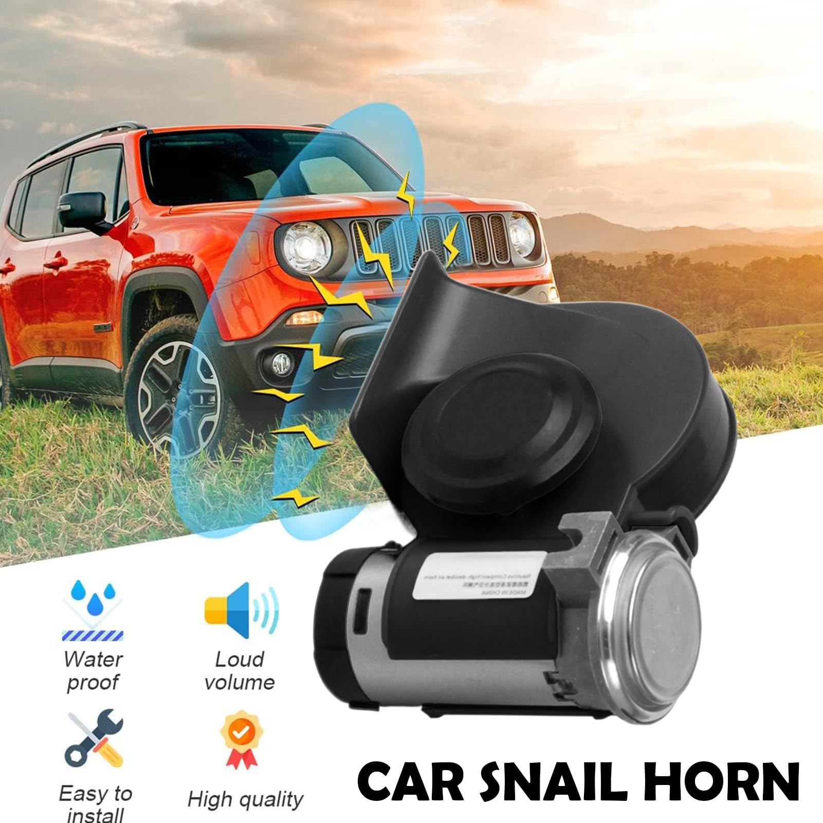 Para Camión Bocina Eléctrica De Aire Para Automoción