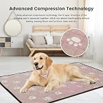 Non Slip Washable Pee Pads for Dogs,2 Pack Ultra-Absorbent and Leak-Proof Pet Training Pads,Waterproof Pet Pads for Dogs and Cats,Puppy Pads,Large Dog Pee Pad,Crate,Playpen,Bed,Sofa, 40"x 28"