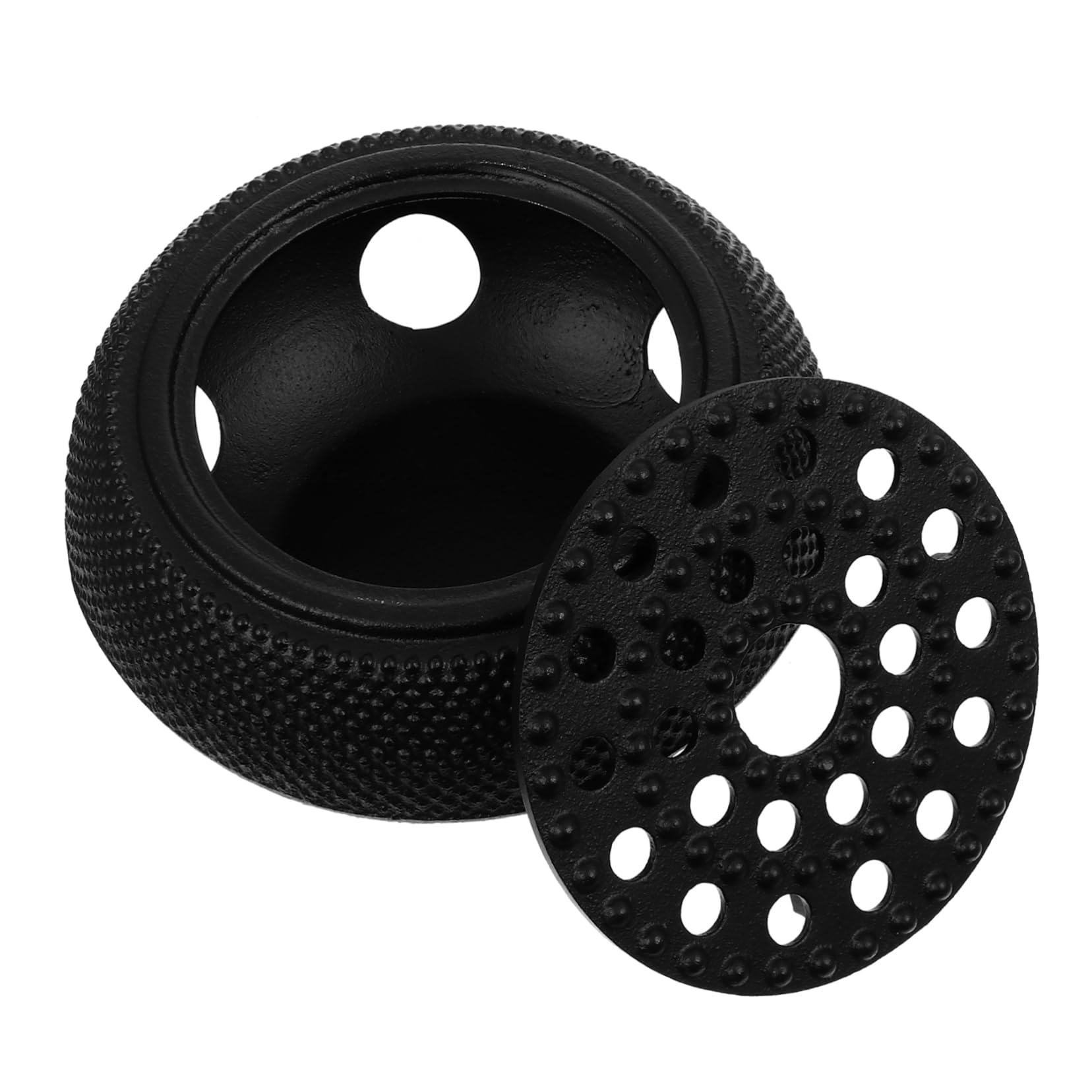 FELTECHELECTR Warm Stove Tea Set Cast Iron Teapot Warmer Tea Pot Heater Teapot Warmer