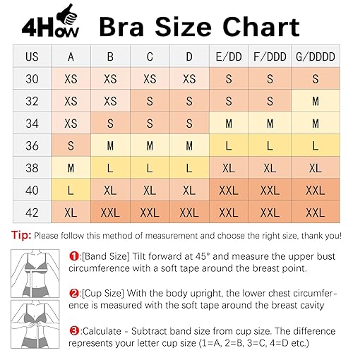 Miniatura 6 de 4HOW Sujetador de lactancia y extracción manos libres para lactancia materna - Soporte ajustable para extractor de leche compatible con talla