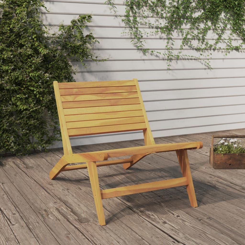 Chaise de jardin en teck Jiangboyue-319153 anti humidité pour mobilier durable