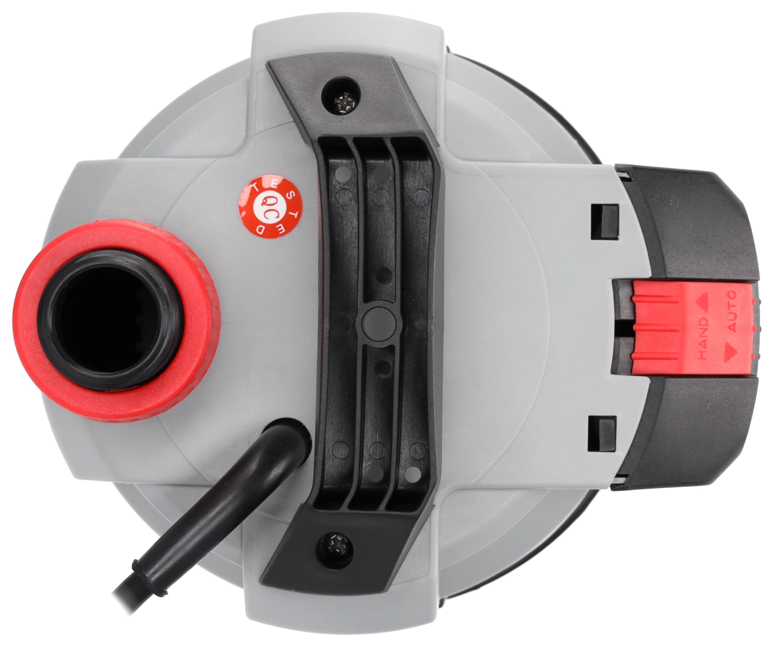 Tauchpumpe für sauberes und schmutziges Wasser DEDRA, Flachsaugpumpe, 350 W, Fördermenge: 4500 l/h, zwei Betriebsmodi, Flachsaugfunktion, Abpumpen bis auf 1 mm Wasserstand