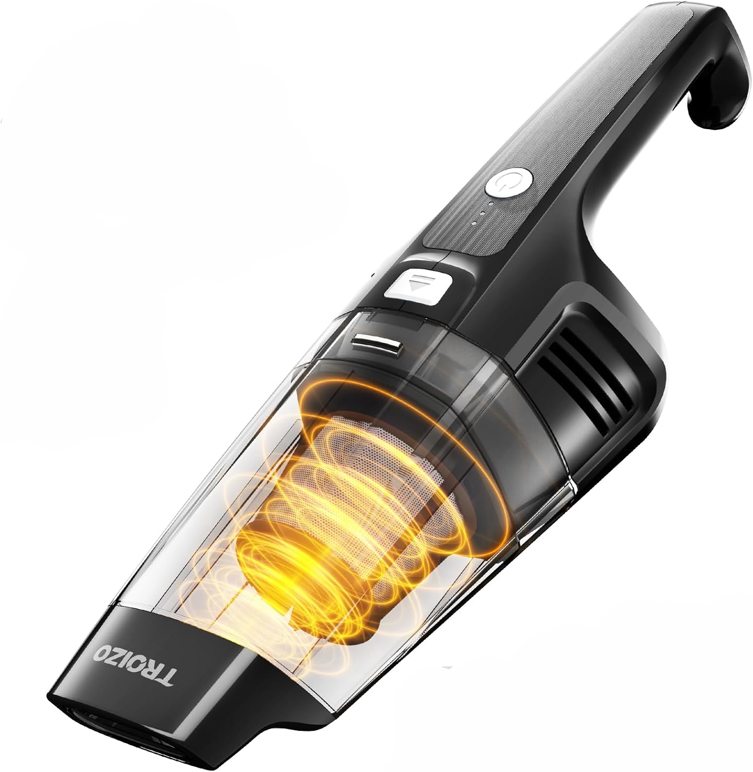 Aspiradora de mano inalámbrica, 14500 PA potente aspiradora de mano con motor sin escobillas, aspiradora de coche recargable y portátil para el