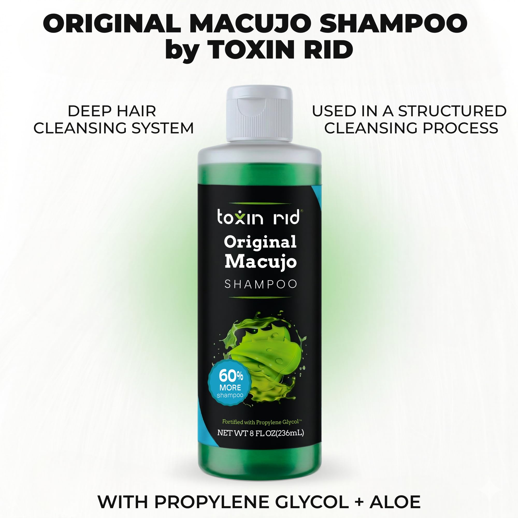 Amazon.com : Toxin Rid Original Macujo Aloe Detox Shampoo - Powerful  Chelating Formula for Pollutants, Residual Medications, Nicotine, Alcohol,  Chlorine, Secondhand Smoke, & Heavy Metals - 8oz : Health & Household