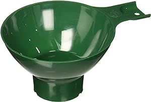 Norpro Canning Wide Mouth Plastic Funnel, Green, 4.75in/12cm