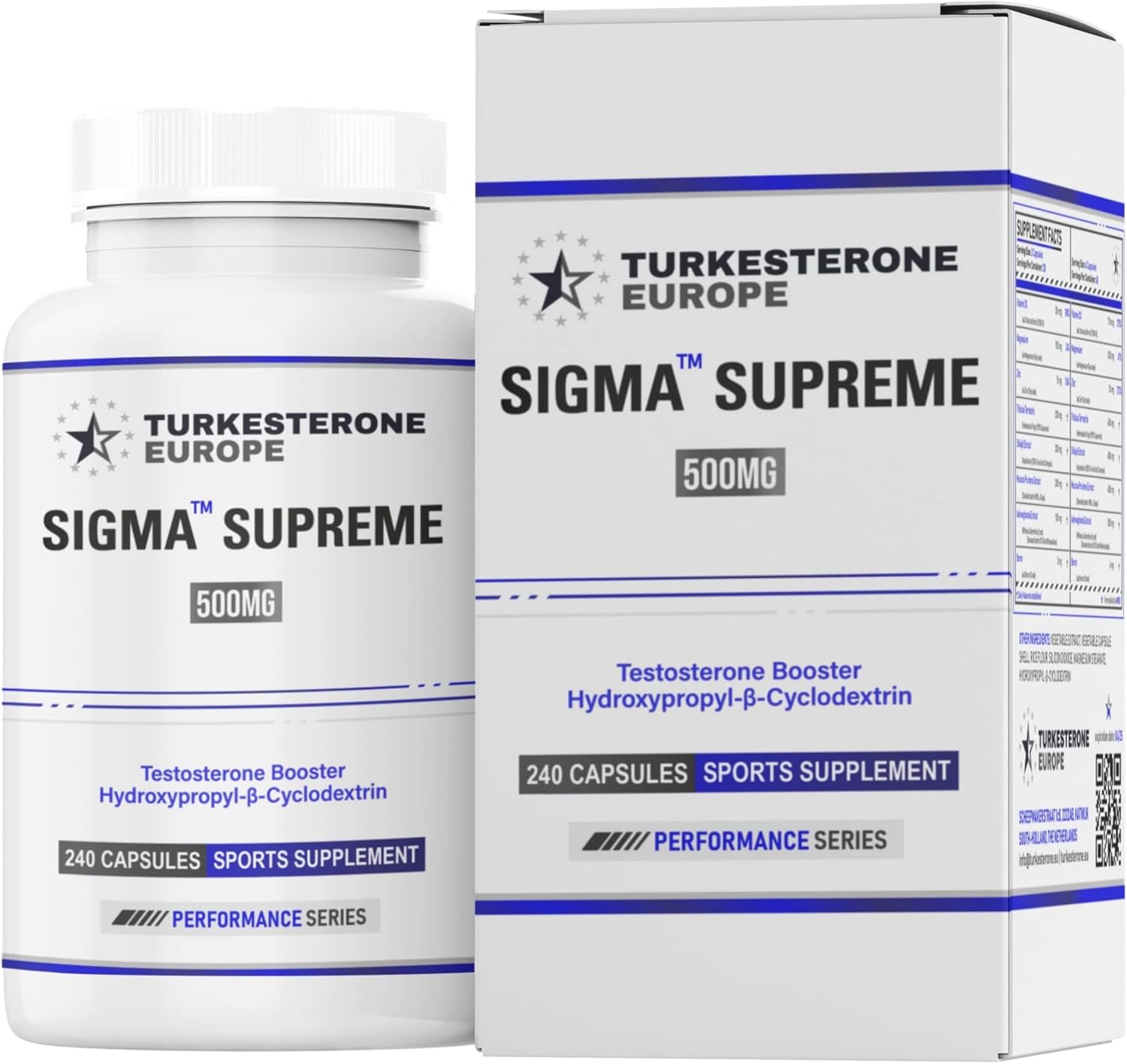 Sigma™ Supreme Testosteron Booster 240 Kapseln 2 bis 4 Monatiges