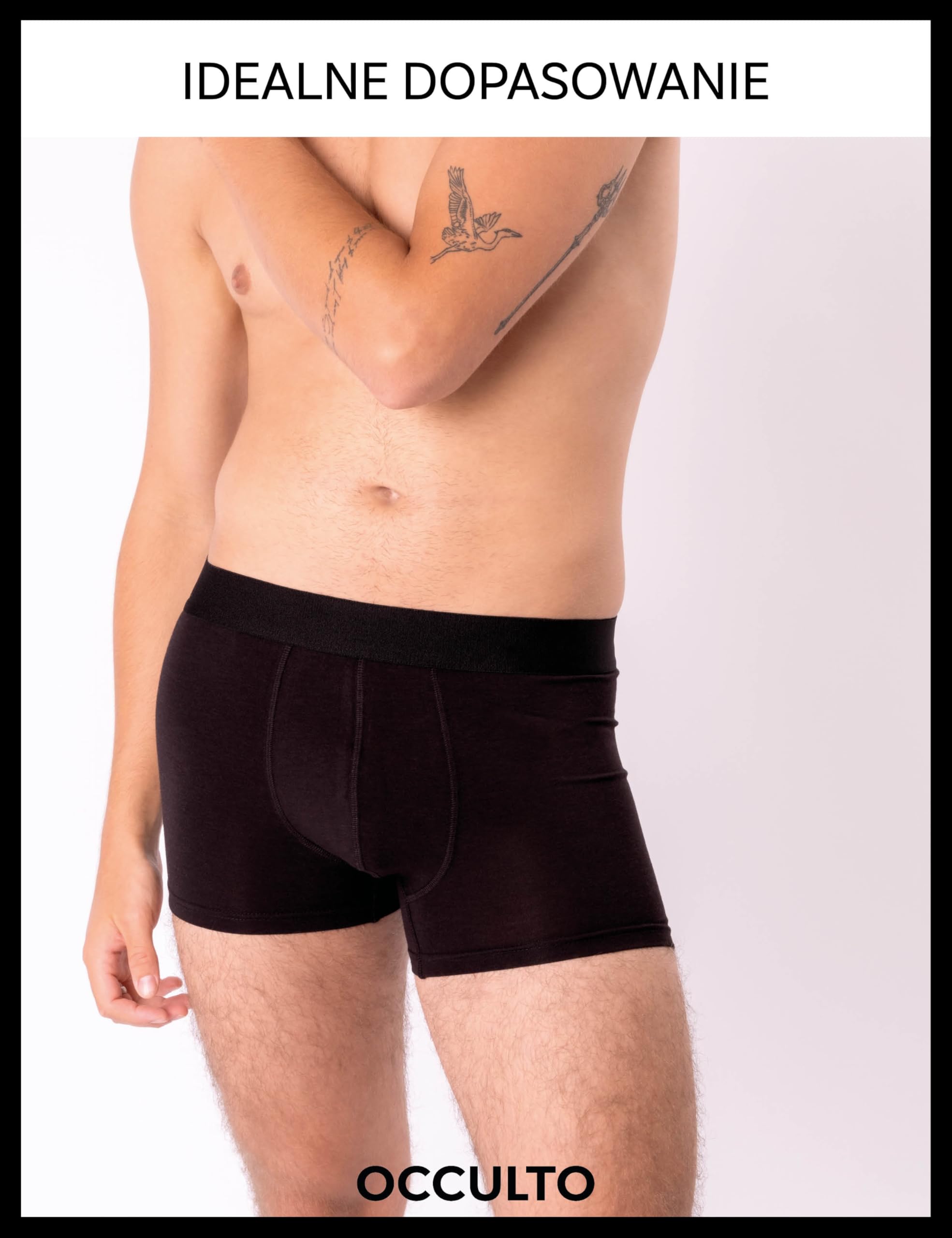 Occulto Bokserki Bambusowe Męskie 5 pak (model: Bryan)