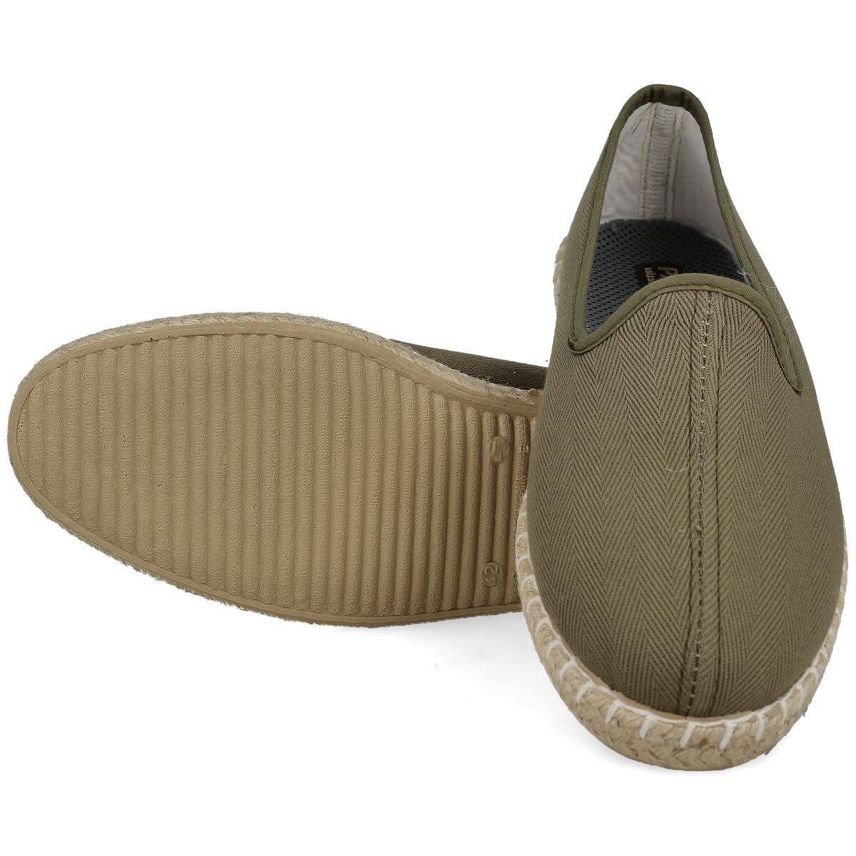 Alpargatas de Esparto en Espiga para Hombre. Zapatillas de Verano. Brasileras para Hombre. Espardeñas Espadrilles. Azul Beige Kaki Gris