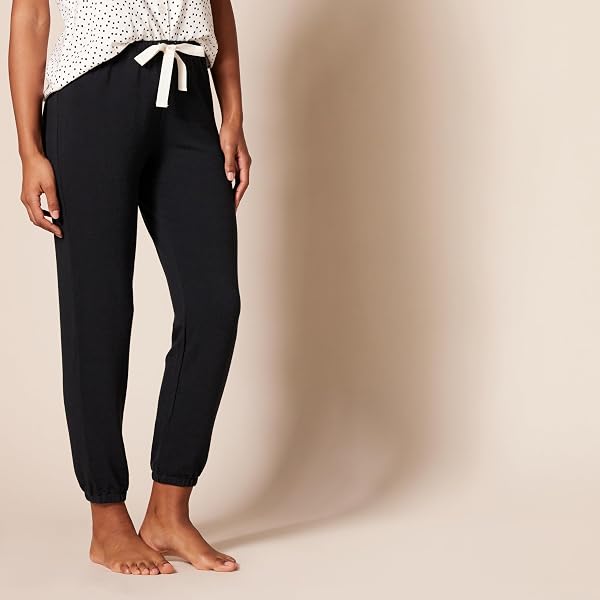 Amazon Essentials Femme Pantalon de Pyjama Type Jogging d’Intérieur en Éponge Légère - 2