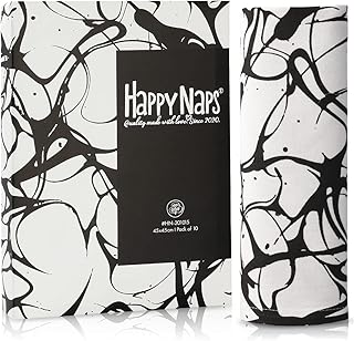 HappyNaps® Tovaglioli in Tessuto #MARMOR Tovaglioli in Tessuto 100% Cotone (45x45cm) [Set da 10] Tovaglioli in Tessuto di Cotone colorato Lavabile Fino a 30°C | 100% Senza plastica