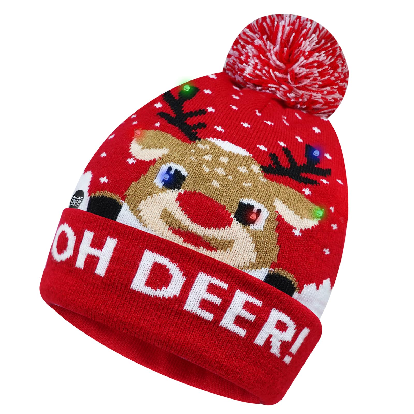 Christmas Hat for Kids and adults Santa Hat Red Velvet Comfort Holiday Xmas Hat for Christmas New Year Festive Party Supplies