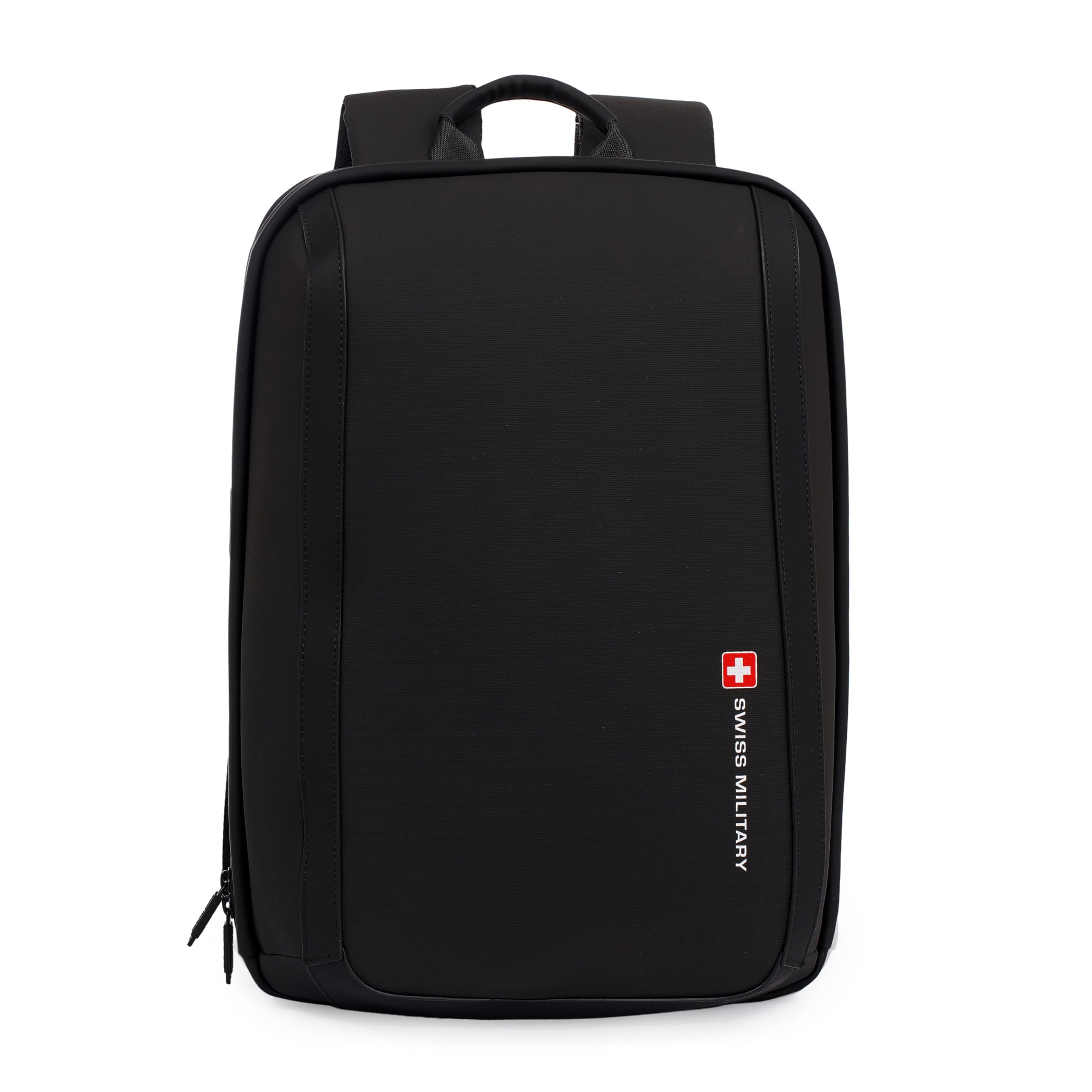 Oracle Laptop Backpack with Secure Zippers, Water-Resistant PU Coated Polyester, Multiple Zippered Compartments, Padded Laptop Sleeve, Easy to Carry, Travel Office Bag (19L)-image-36