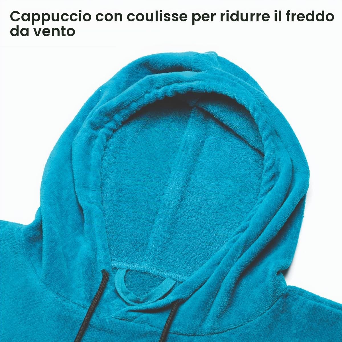 Osprey Poncho asciugamano unisex con cappuccio, poncho da surf, accappatoio da spiaggia per uomo e donna, con design a scomparsa, diversi colori